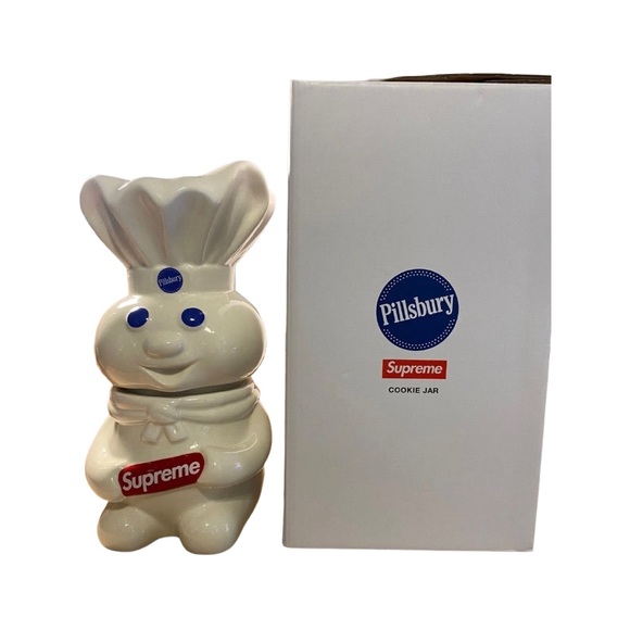 Supreme Pillsbury Doughboy Cookie Jar FW22 - Picture 4 of 6